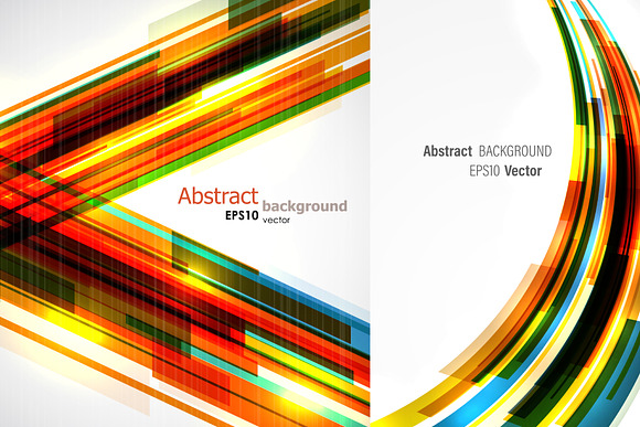 Colorful Abstract Backgrounds in Textures - product preview 2