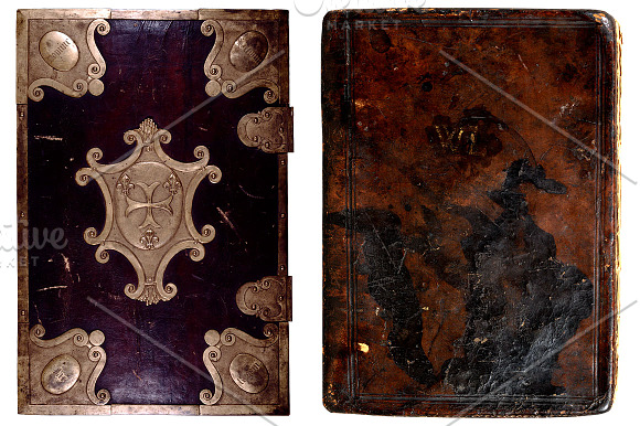 Medieval Book Covers in Textures - product preview 4