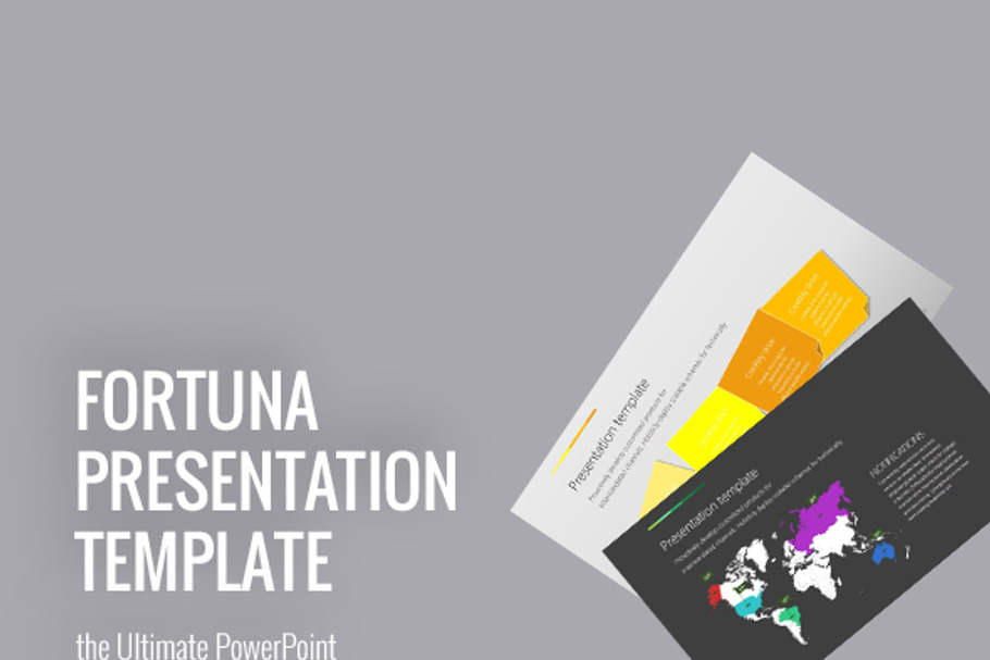 Fortuna presentation template in PowerPoint Templates - product preview 8