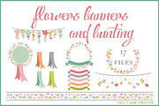 Flowers, Ribbons, Banners & Bunting