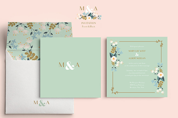 Wedding Collection: 7 sets-49 files in Wedding Templates - product preview 9