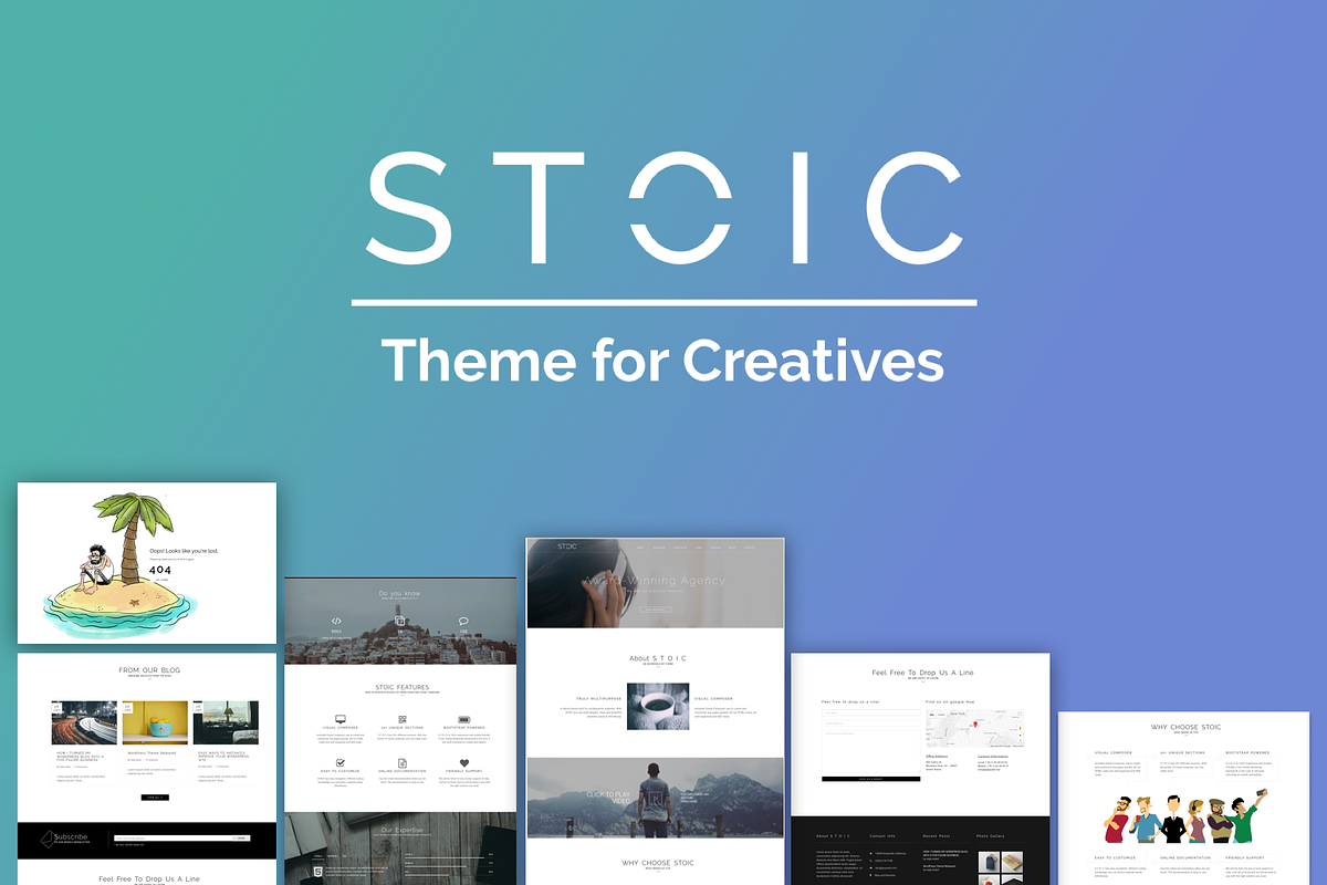 Stoic | Multipurpose WordPress Theme in WordPress Business Themes - product preview 8
