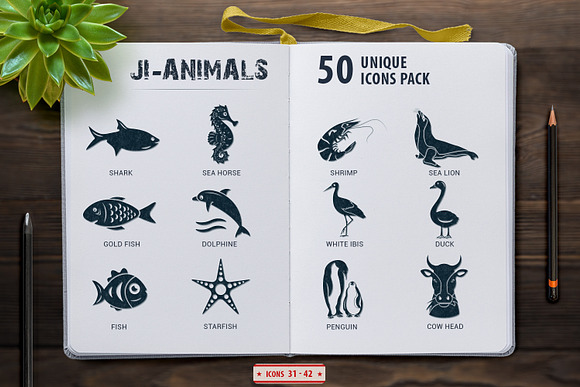 Glyph Icons Animals & Birds Set in Icons - product preview 1