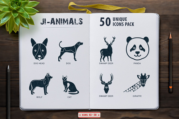 Glyph Icons Animals & Birds Set in Icons - product preview 3