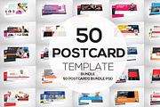50 Business Postcards Bundle