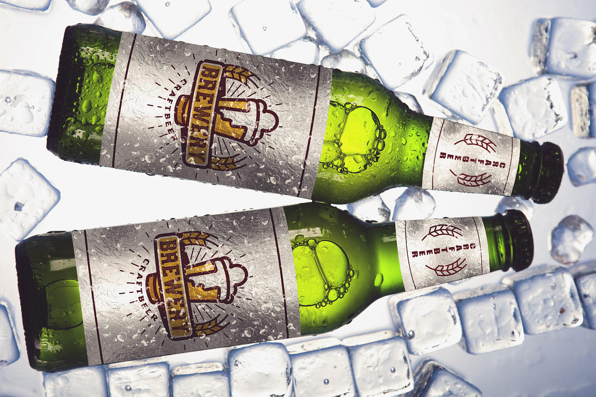 Beer Mock-up 24 in Product Mockups - product preview 8