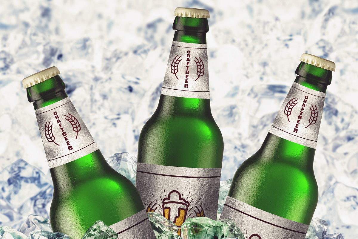 Beer Mock-up 22 in Product Mockups - product preview 8
