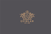 Letter Q Logo - Heraldic,Crest Logo