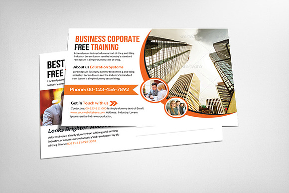 5 Business Postcards Bundle in Postcard Templates - product preview 1