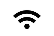 Wi-Fi Icon. vector illustration 