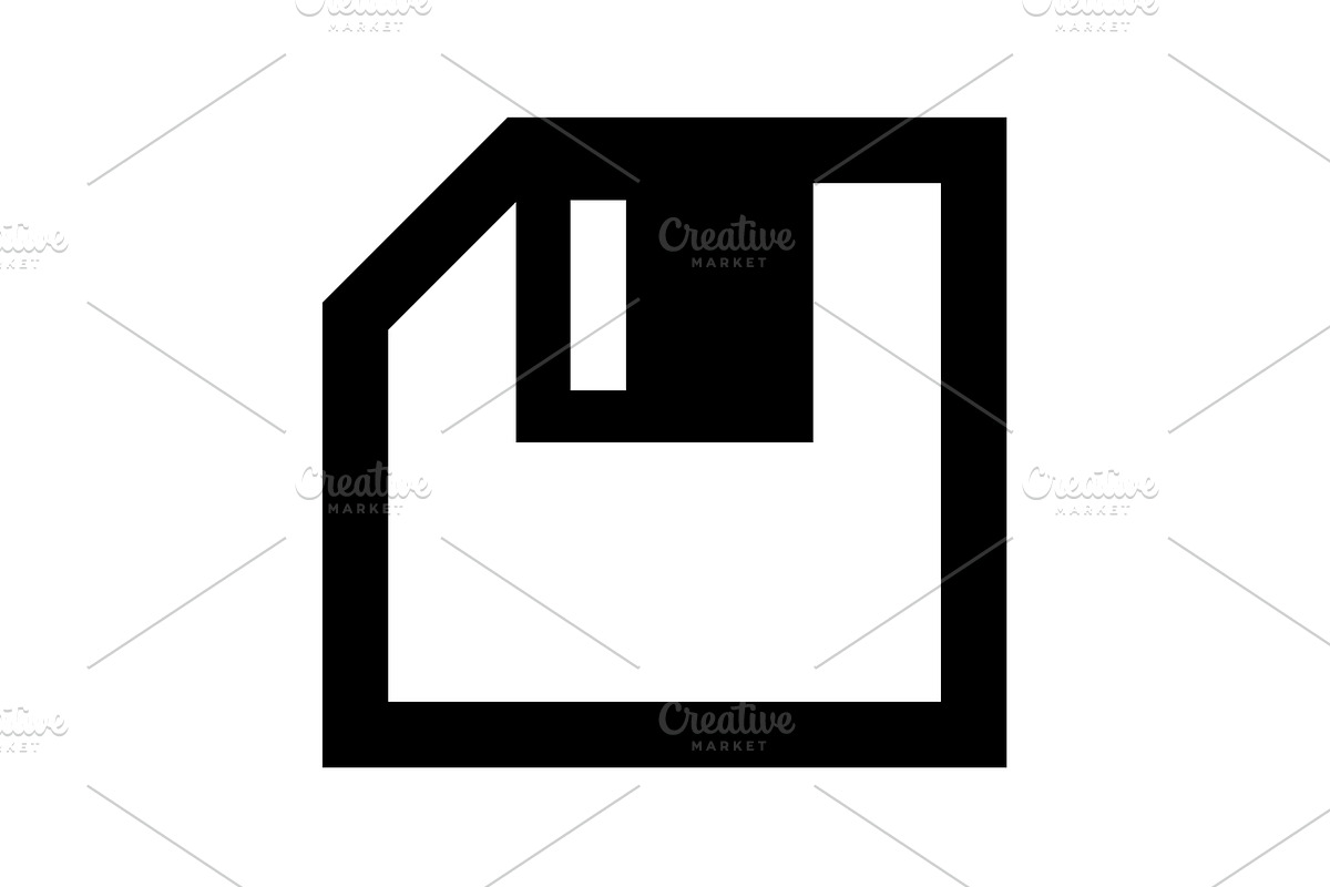 diskette icon. vector illustration  in Graphics - product preview 8
