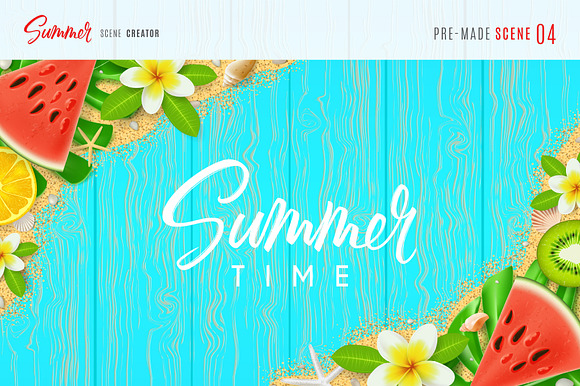 Summer Scene Creator in Scene Creator Mockups - product preview 12