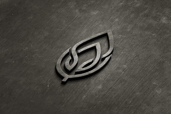 Stone logo Mock-Up Realistic in Branding Mockups - product preview 4