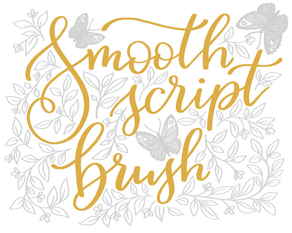 Lace Lettering Brushes for Procreate in Photoshop Brushes - product preview 1