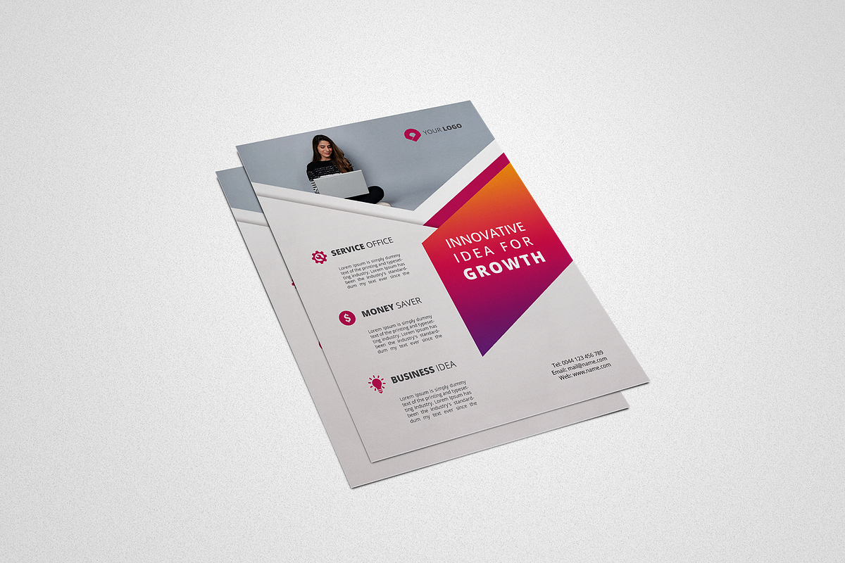 Business Flyer #023 in Flyer Templates - product preview 8