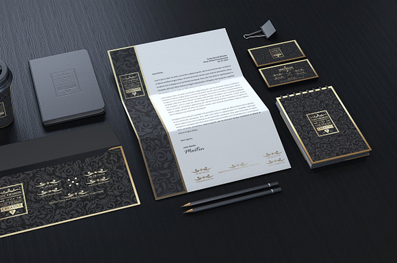 The Frame Elegant Identity in Stationery Templates - product preview 8