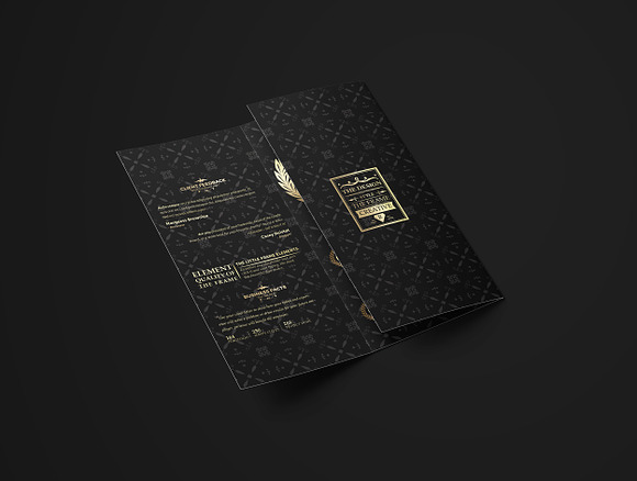 Sicenrial Elegant Tri-fold Brochure in Brochure Templates - product preview 2