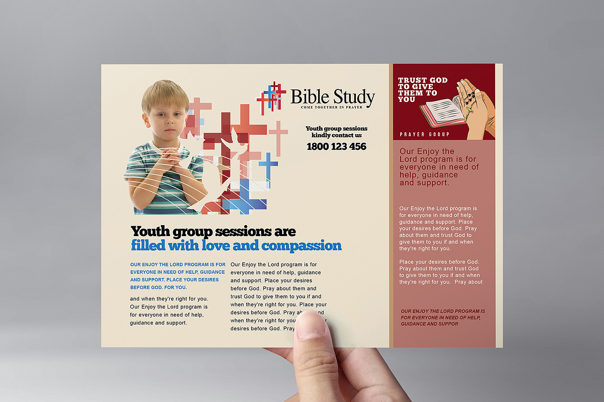 Church Flyer Template in Flyer Templates - product preview 8