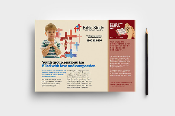 Church Flyer Template in Flyer Templates - product preview 2