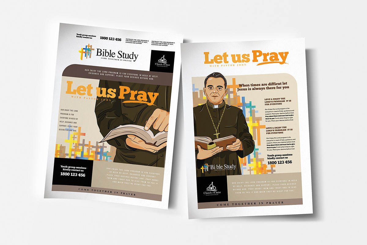 Church Poster Templates in Flyer Templates - product preview 8