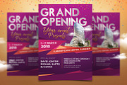 Grand Opening Multipurposes Poster