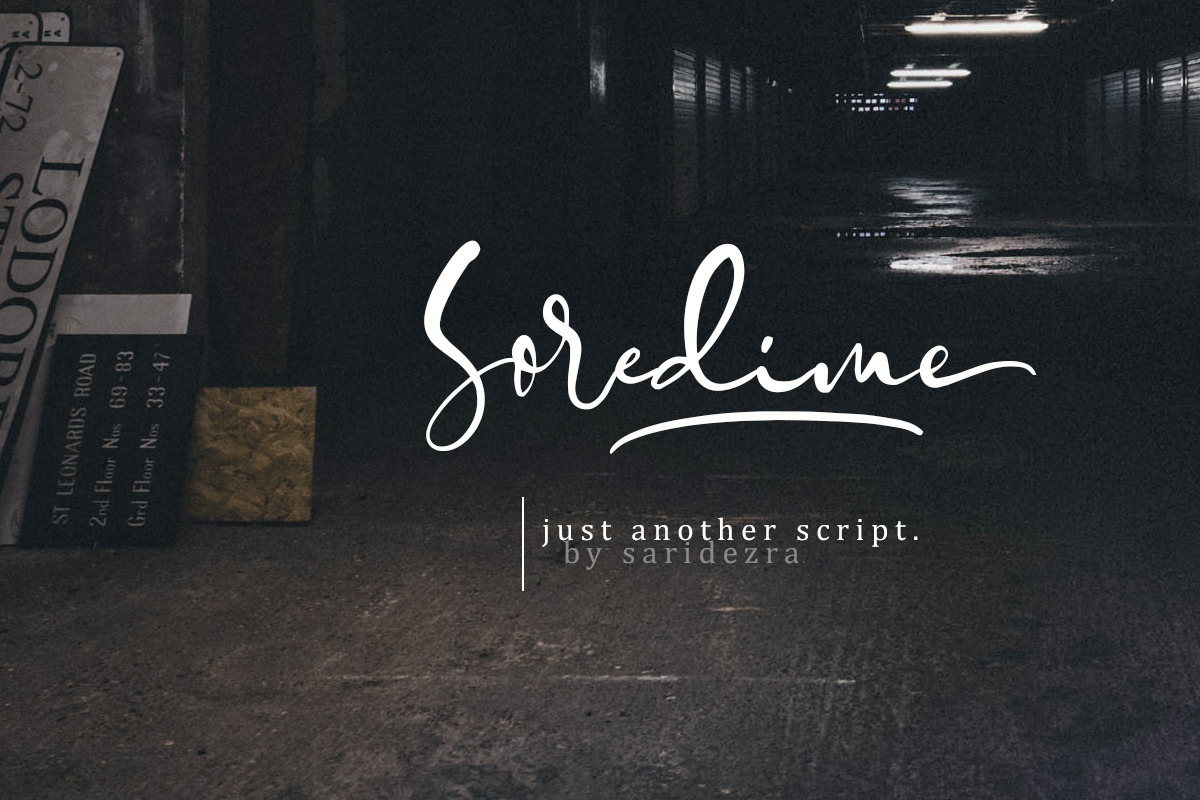 Soredime - Signature Script in Script Fonts - product preview 8
