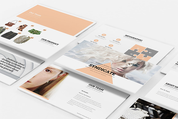 Fashion Powerpoint Template in PowerPoint Templates - product preview 1