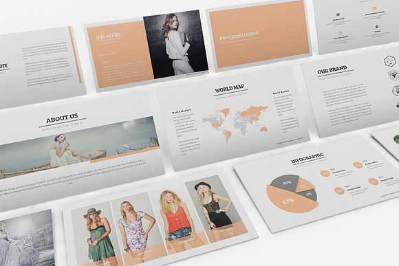 Fashion Powerpoint Template in PowerPoint Templates - product preview 6