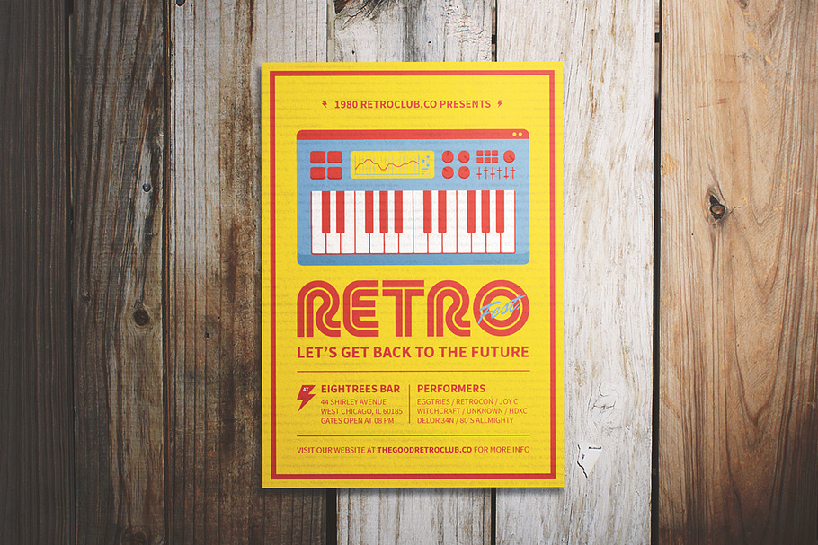 Retro Festival Flyer