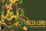 Lord Pizza Illustration
