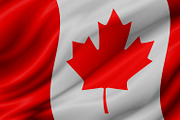 Canada flag background