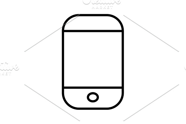 Smartphone Icon. vector illustration