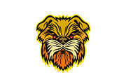 Affenpinscher Monkey Dog Mascot