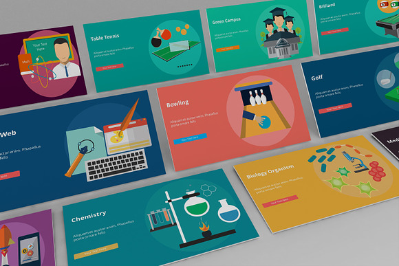 Visual Business PowerPoint Set 3 in PowerPoint Templates - product preview 3