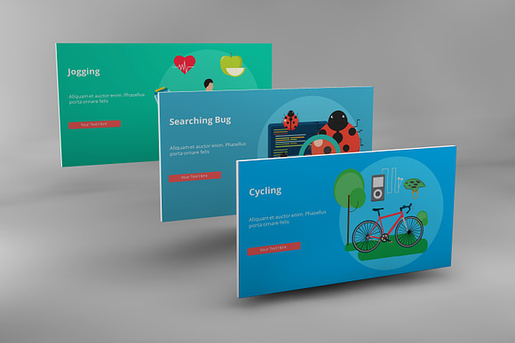 Visual Business PowerPoint Set 3 in PowerPoint Templates - product preview 6