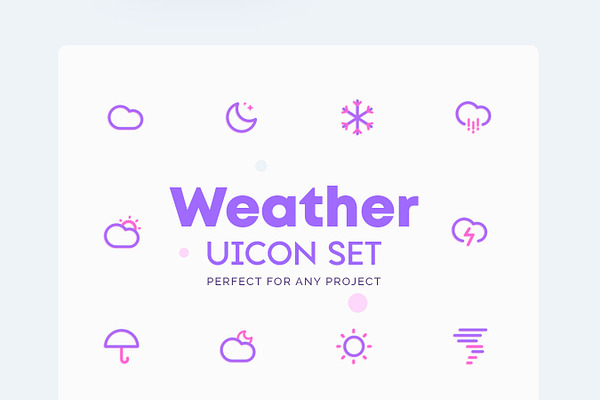 Weather - Climate Icons Set