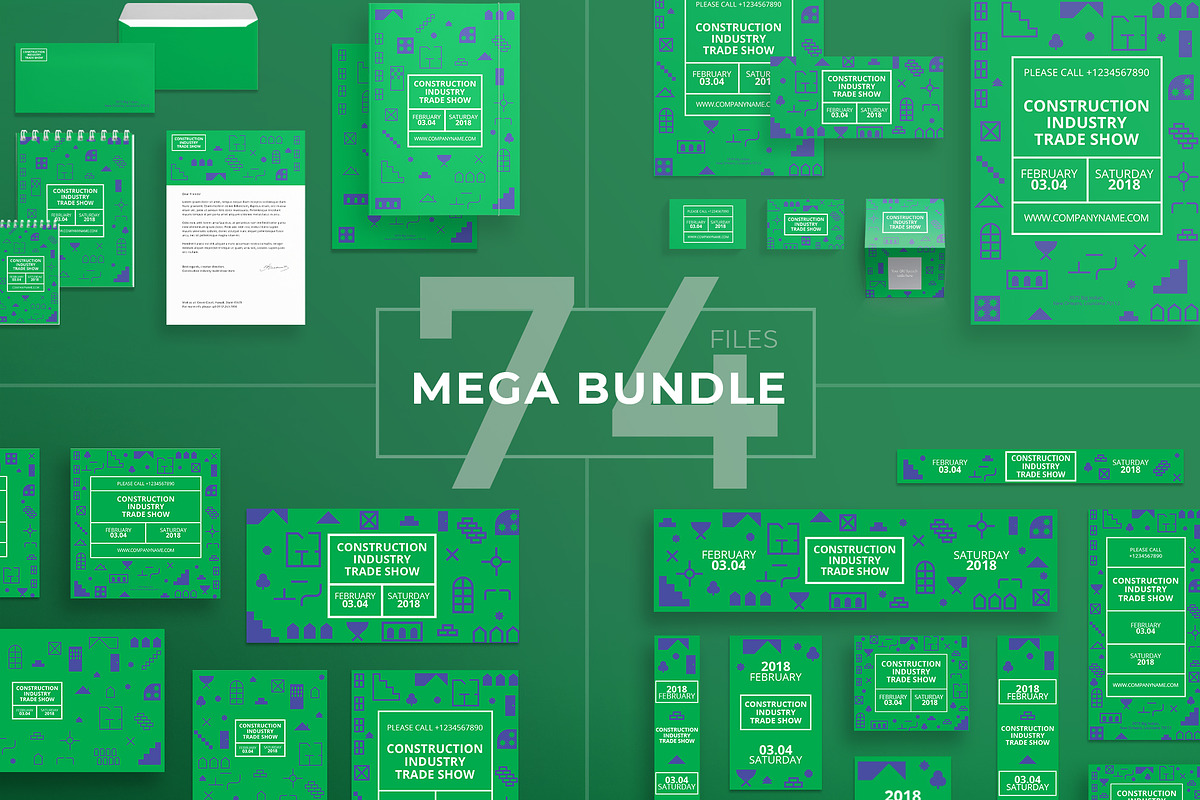 Mega Bundle | Industry Show in Templates - product preview 8