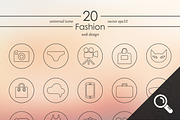 20 FASHION icons