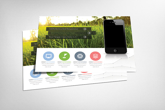 5 Multi-purpose Corporate Flyers in Flyer Templates - product preview 2
