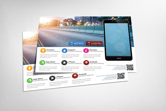 5 Multi-purpose Corporate Flyers in Flyer Templates - product preview 3