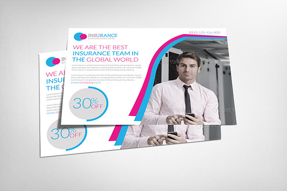 5 Multi-purpose Corporate Flyers in Flyer Templates - product preview 4