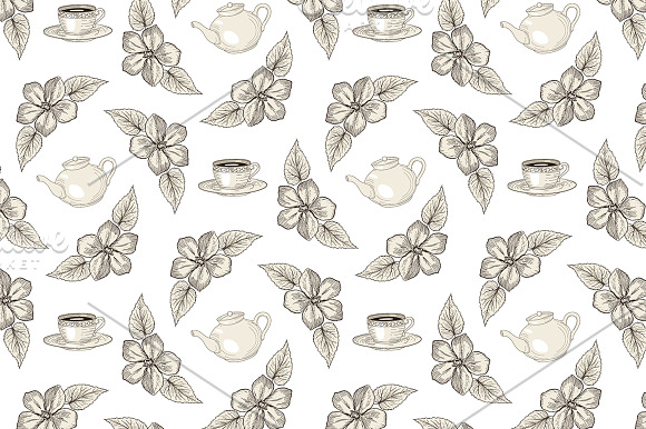 Tea Party Collection in Patterns - product preview 3