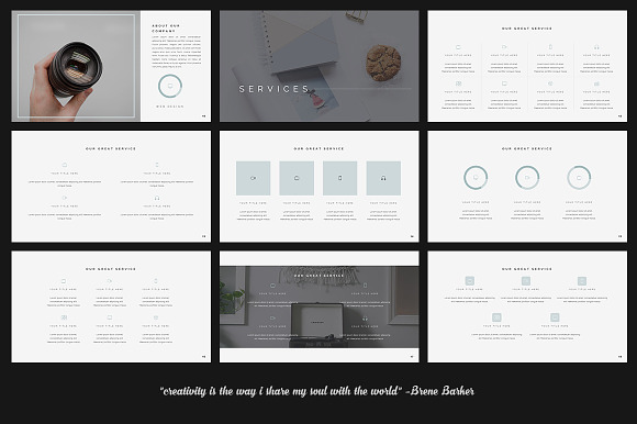 Clean - Creative PowerPoint Template in PowerPoint Templates - product preview 2