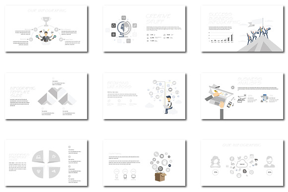 Lamdom Minimal Powerpoint Template in PowerPoint Templates - product preview 3