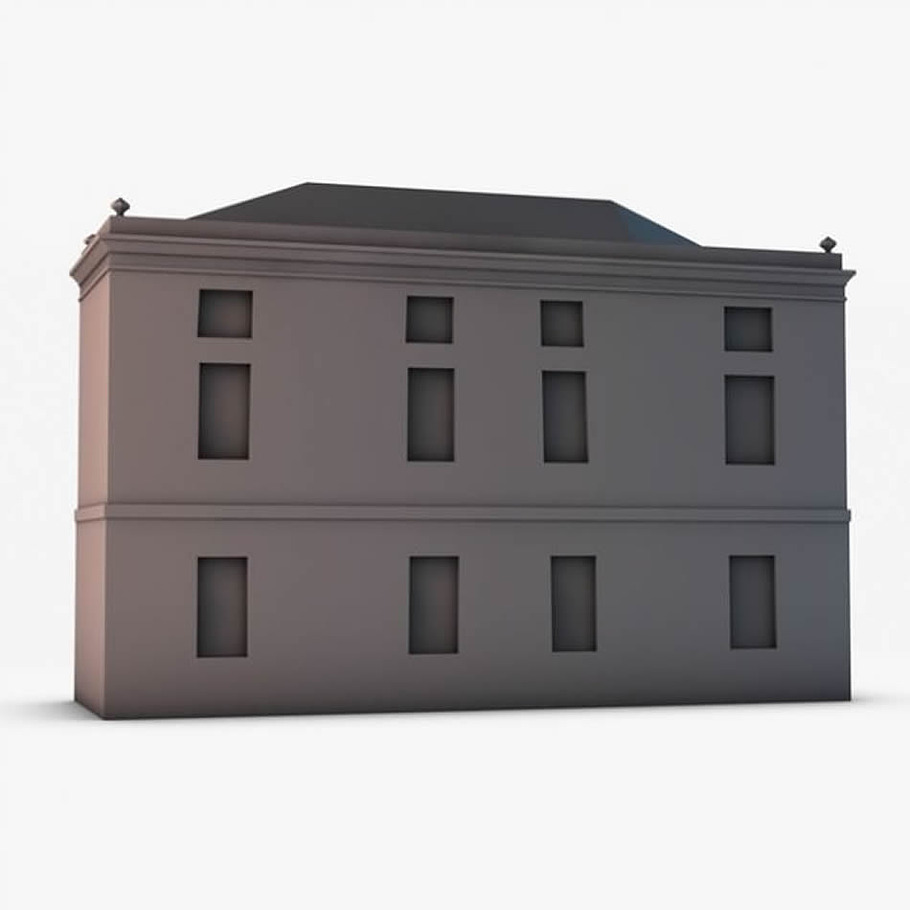 Classical style building in Architecture - product preview 7