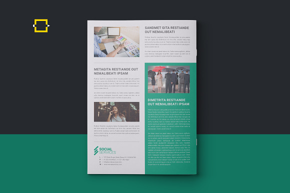 Newsletter in Brochure Templates - product preview 4