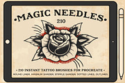 Magic Needles Procreate Brushes