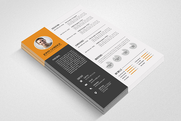 Office Word CV in Resume Templates - product preview 1