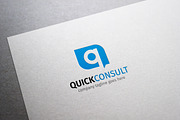 Quick Consult Q Letter Logo