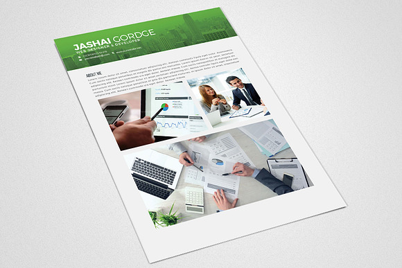 Word Format CV Resume in Resume Templates - product preview 2